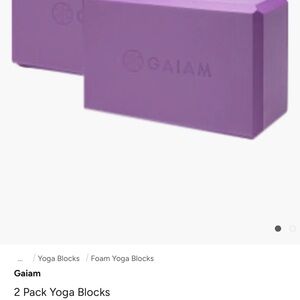GAIAM Lavender Yoga Blocks Set